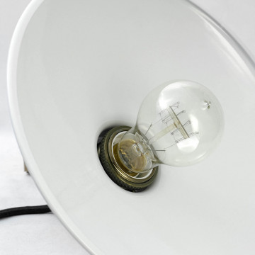 Подвесной светильник Lussole Loft Glen Cove LSP-9605, IP21, 1xE27x60W, черный, белый, металл - миниатюра 4