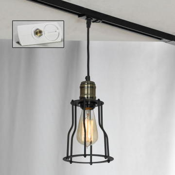 Подвесной светильник Lussole Loft Baldwin LSP-9610, IP21, 1xE27x60W - миниатюра 4