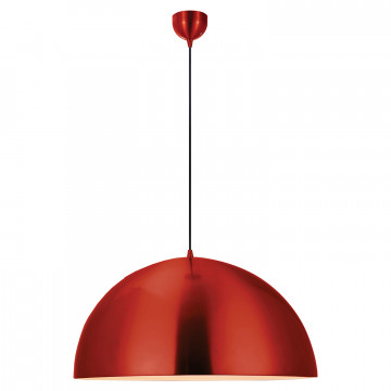Подвесной светильник Lussole Loft Saratoga LSP-9654, IP21, 1xE27x60W, красный, металл - миниатюра 2