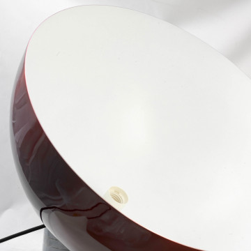 Подвесной светильник Lussole Loft Saratoga LSP-9654, IP21, 1xE27x60W, красный, металл - миниатюра 3