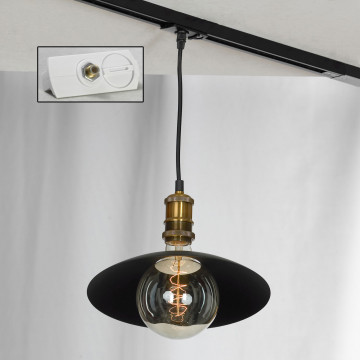 Подвесной светильник Lussole Loft Baldwin LSP-9670, IP21, 1xE27x60W - миниатюра 4