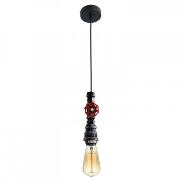 Подвесной светильник Lussole Loft Irondequoit LSP-9692, IP21, 1xE27x60W - миниатюра 2