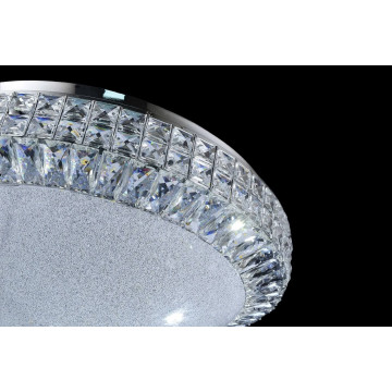 Потолочная светодиодная люстра Lumina Deco Ortaggio DDC 561-40A, LED 30W, прозрачный, хрусталь - миниатюра 6