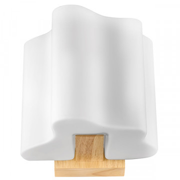 Настенный светильник Lightstar Nubi Legno 802615, 1xE14x40W - миниатюра 2