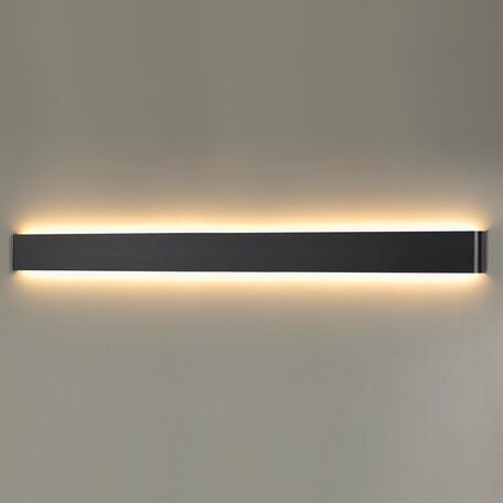 Настенный светодиодный светильник Odeon Light Framant 4294/40WL, LED, черный, металл, пластик