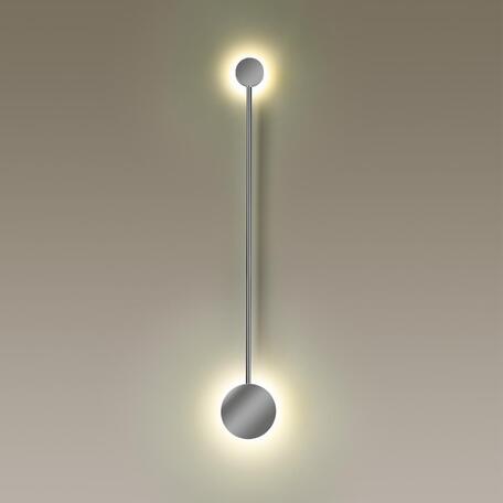 Настенный светодиодный светильник Odeon Light Gent 4339/8WL, LED, пластик