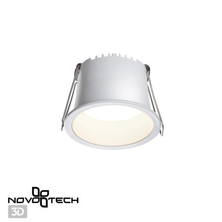 Встраиваемый светодиодный светильник Novotech Tran 358897, LED 6W 4000K 360lm - миниатюра 2