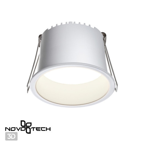 Встраиваемый светодиодный светильник Novotech Tran 358899, LED 9W 4000K 540lm - миниатюра 2