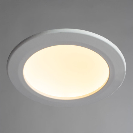 Встраиваемый светодиодный светильник Arte Lamp Riflessione A7012PL-1WH, LED 12W 3000K 960lm CRI≥80 - фото 2