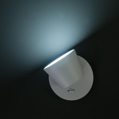 Настенный светодиодный светильник с регулировкой направления света Citilux Норман CL533310N, LED 6W 4000K 480lm - миниатюра 8