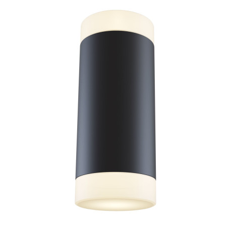 Настенный светодиодный светильник Maytoni Kilt C027WL-L10B, LED 10W 3000K 720lm CRI82, черный, черный с белым, металл, металл с пластиком