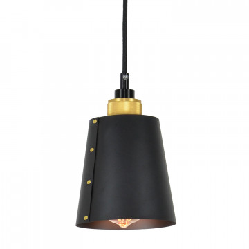 Подвесной светильник Lussole Loft SHIRLEY LSP-9861, IP21, 1xE27x60W, черный, металл