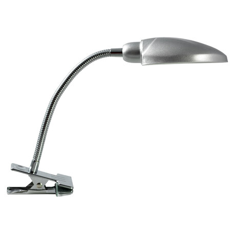 Настольная лампа Lussole Roma LST-4264-01, IP21, 1xE14x40W, серый, металл