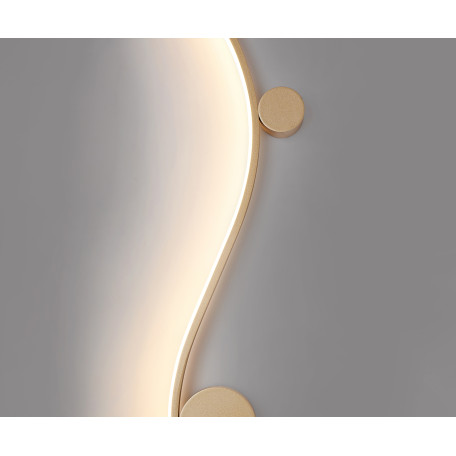 Настенный светодиодный светильник Kink Light Фальте 08410-80R,33(3000K), LED 15W 3000K CRI>80 - миниатюра 3