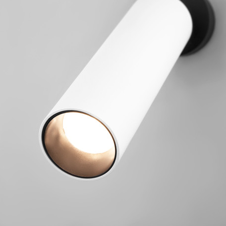 Настенный светодиодный светильник с регулировкой направления света Eurosvet Ease 20128/1 LED белый/черный (a058947), LED 8W 4200K 770lm CRI>80 - миниатюра 4