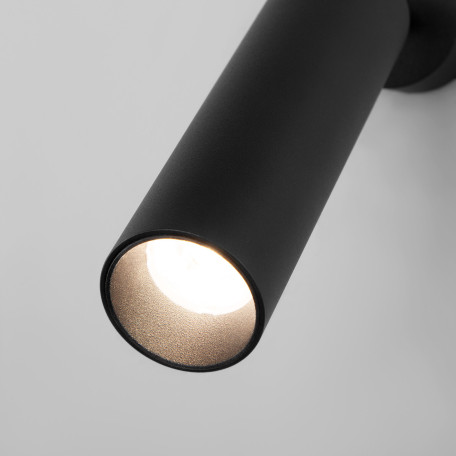 Настенный светодиодный светильник с регулировкой направления света Eurosvet Ease 20128/1 LED черный (a058945), LED 8W 4200K 770lm CRI>80 - миниатюра 4