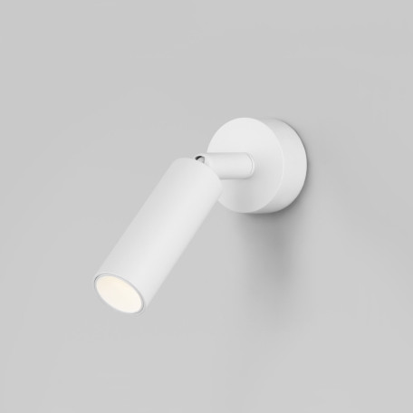 Настенный светодиодный светильник с регулировкой направления света Eurosvet Pin 20133/1 LED белый (a058948), LED 3W 4200K 200lm CRI>80