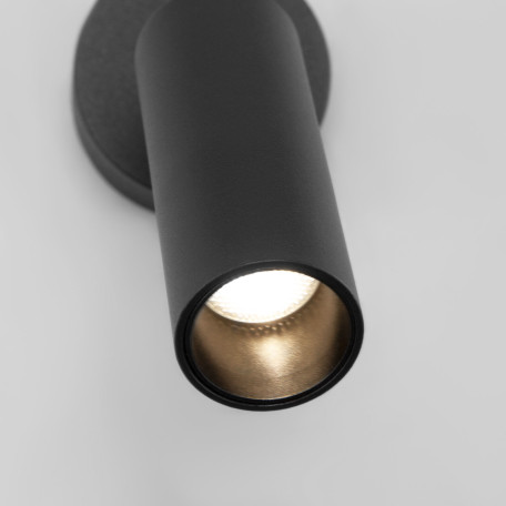 Настенный светодиодный светильник с регулировкой направления света Eurosvet Pin 20133/1 LED черный (a058949), LED 3W 4200K 200lm CRI>80 - миниатюра 3