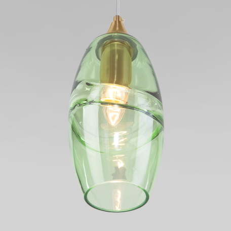 Подвесной светильник Eurosvet Lotus 50222/1 зеленый (a058971), 1xE27x40W - миниатюра 3