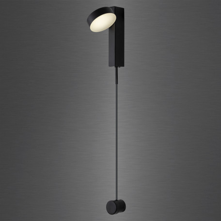 Настенный светодиодный светильник с регулировкой направления света Arte Lamp Mirach A2142AP-10BK, LED 10W 4000K 500lm CRI≥80 - миниатюра 2