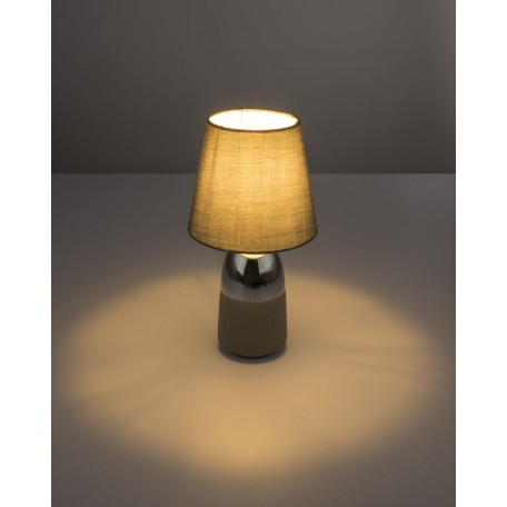 Настольная лампа Globo Eugen 24135C, 1xE14x40W, металл, текстиль - миниатюра 4
