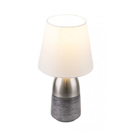 Настольная лампа Globo Eugen 24135W, 1xE14x40W, металл, текстиль - миниатюра 1