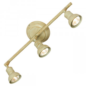 Потолочный светильник с регулировкой направления света Lussole Loft Sobretta GRLSL-2501-03, IP21, 3xGU10x5,5W