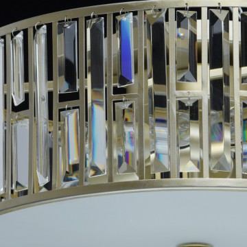 Потолочная люстра MW-Light Монарх 121010305, 5xE27x40W, стекло - миниатюра 9