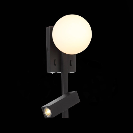 Настенный светодиодный светильник с дополнительной подсветкой ST Luce Botelli SL1581.401.02, LED 5W 3200K 390lm - миниатюра 4