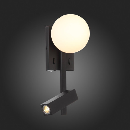 Настенный светодиодный светильник с дополнительной подсветкой ST Luce Botelli SL1581.401.02, LED 5W 3200K 390lm - миниатюра 5
