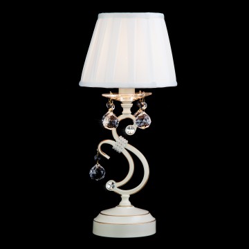 Настольная лампа Eurosvet Ivin 12075/1T белый Strotskis настольная лампа (00000055738), 1xE14x40W - миниатюра 2