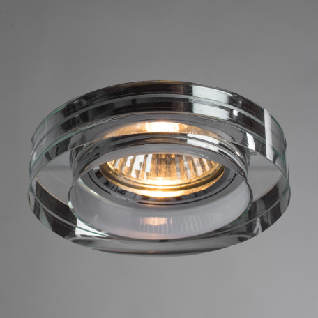 Встраиваемый светильник Arte Lamp Instyle Wagner A5221PL-1CC, 1xGU10x50W, хром, прозрачный, металл, хрусталь - миниатюра 2