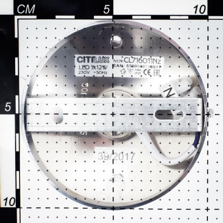 Схема с размерами Citilux CL716011Nz
