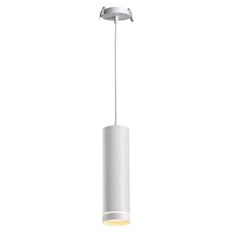 Встраиваемый подвесной светодиодный светильник Novotech Spot Arum 357690, LED 12W 3000K 540lm, белый, металл, пластик