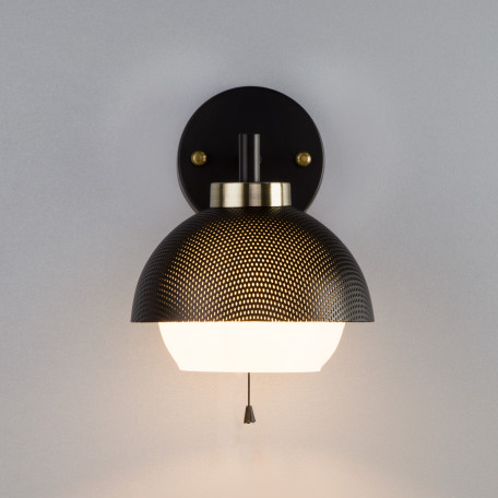Настенный светильник Eurosvet Nocciola 70106/1 черный (a045118), 1xE27x60W - миниатюра 2