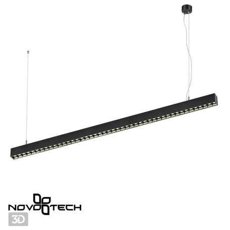 Подвесной светодиодный светильник Novotech Iter 358874, LED 40W 4000K 3400lm - миниатюра 2