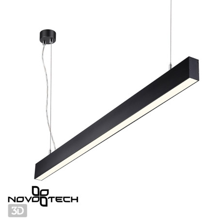 Подвесной светодиодный светильник Novotech Iter 358878, LED 52W 4000K 4400lm - миниатюра 2