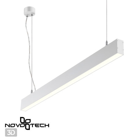 Подвесной светодиодный светильник Novotech Iter 358879, LED 42W 4000K 3550lm - миниатюра 2