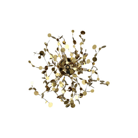 Настенный светильник Crystal Lux GARDEN AP-PL3 D400 GOLD 1860/403, 3xG9x18W