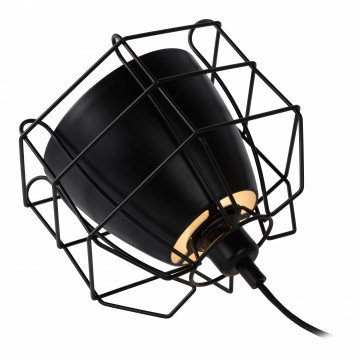 Настольная лампа Lucide Grid 05521/01/30, 1xE14x40W, черный, металл - миниатюра 5