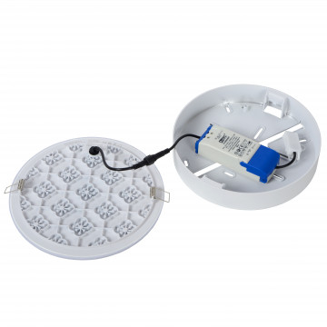 Потолочный светодиодный светильник Lucide Ceres-LED 28112/30/31, IP44, LED 30W 3000K 2481lm CRI80 - миниатюра 6