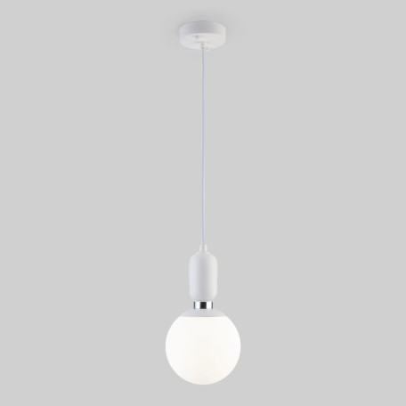 Подвесной светильник Eurosvet Bubble 50151/1 белый (00000086015), 1xE27x60W