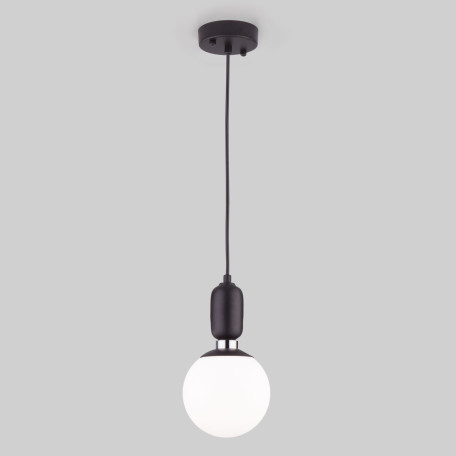 Подвесной светильник Eurosvet Bubble 50151/1 черный (00000086017), 1xE27x60W