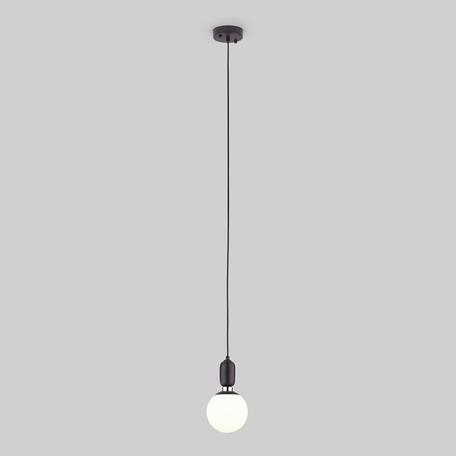 Подвесной светильник Eurosvet Bubble Long 50158/1 черный (a043568), 1xE27x60W