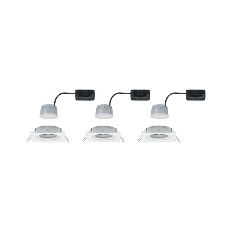 Встраиваемый светодиодный светильник Paulmann Nova LED Coin 230V step-dim 93490, IP23, LED 6,5W, белый, металл - миниатюра 4