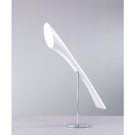 Настольная лампа Mantra Pop 0924, хром, белый, металл, пластик - миниатюра 1