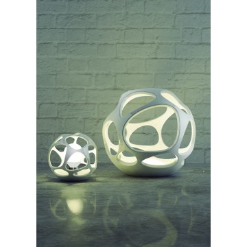 Настольная лампа Mantra Organica 5147, белый, пластик - миниатюра 3