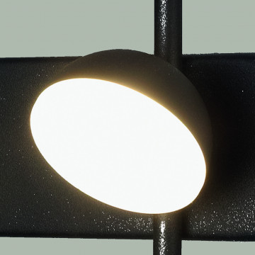 Настенный светодиодный светильник Mantra ADN 6420, LED 6W 3000K 275lm CRI80, черный, металл - миниатюра 3