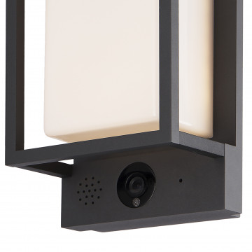 Настенный светодиодный светильник Mantra Meribel 7087, IP54, LED 9W 2700-6000K 530lm CRI80, серый, металл с пластиком - фото 5