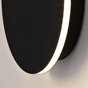 Настенный светодиодный светильник Mantra Jupiter 7170, LED 18W 3000K 590lm CRI80, черный, золото, металл, металл с пластиком - миниатюра 5